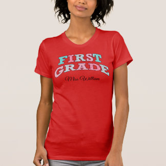 First Grade Teacher Mr Johnson Custom School Class Tシャツ