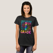 First Grade Tie Dye 1st Grade Back To School Teach Tシャツ (正面フル)