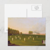 First Grand Match of cricket played by members of ポストカード (正面/裏面)