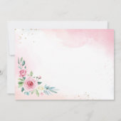 First Holy Communion写真あなた感謝していの招待状 招待状 (裏面)