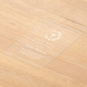First Holy Communion アクリル招待状 (レイダウン)