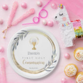 First Holy Communion ペーパープレート (パーティー)