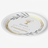 First Holy Communion ペーパープレート (アングル)