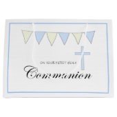 First Holy Communion ラージペーパーバッグ (正面)