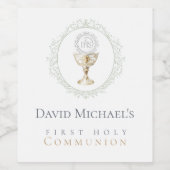First Holy Communion ワインラベル (シングルラベル)