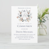 First Holy Communion  招待状 (スタンド正面)