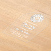 First Holy Communion Acrylic Invitations アクリル招待状 (レイダウン)