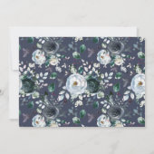 First Holy Communion Boysフローラクロス写真 招待状 (裏面)