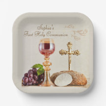 First Holy Communion Eucharist Chalice Design