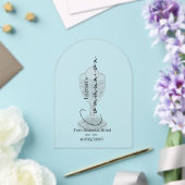 First Holy Communion Party Invitation アクリル招待状 (インサイチュ (ウェディング))