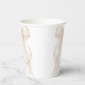 First Holy Communion Pearl Bow Paper Cups 紙コップ (右)