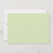 First Holy Communion Photo Elegant サンキューカード (裏面)