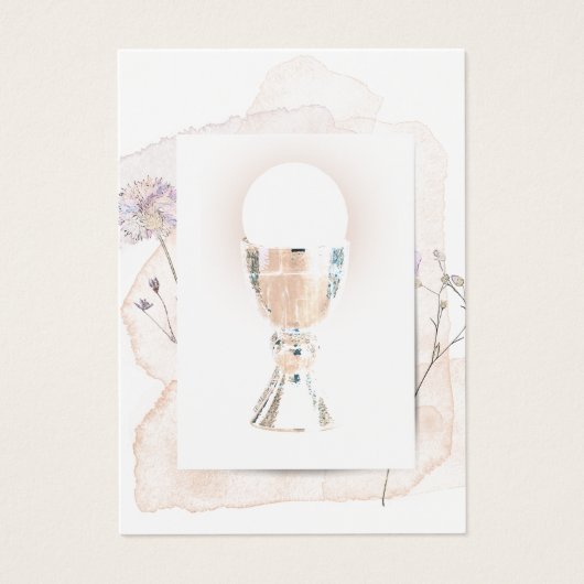 First Holy Communion remembrance card (正面)