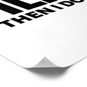 First I do pilates. Then I do things ポスター (角)