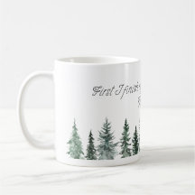 First I Finish My Coffee Then I Save Christmas - W