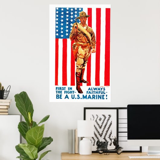 First in the Fight – ポスター (ホームオフィス)