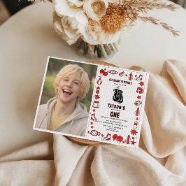 First Knockout Boxing 1st Birthday – Fun Kids Part 招待状