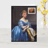 First Lady Anniversaryカスタマイズ可能なグリーティングカード カード (黄色い花)