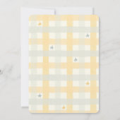 First Lap Around the Sun 1st Birthday  招待状 (裏面)