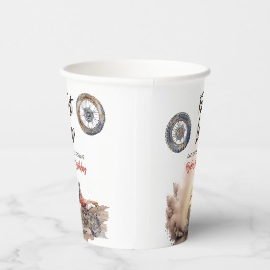 First Lap Little Racer 1st Birthday 紙コップ (右)