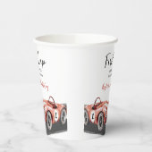 First Lap Race Car 1st Birthday  紙コップ (左)