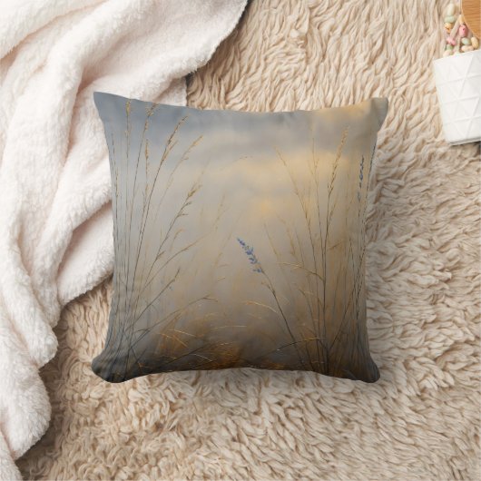 First Light Kin Becoming Throw Pillow クッション (ブランケット)