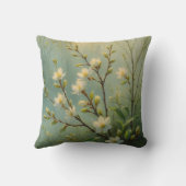 First Light Kin Hummingbird Throw Pillow クッション (裏面)