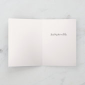 First Light Kin Otter Greeting Card カード (内部)