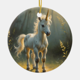 First Light Kin Unicorn Glass Ornament セラミックオーナメント