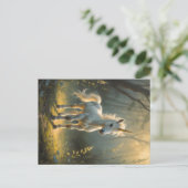First Light Kin Unicorn Postcard ポストカード (スタンド正面)