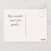 First Light Kin Unicorn Postcard ポストカード (裏面)