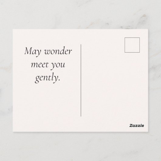 First Light Kin Unicorn Postcard ポストカード (裏面)