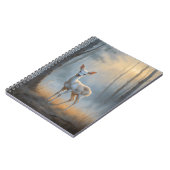 First Light Kin White Stag Notebook ノートブック (左側)