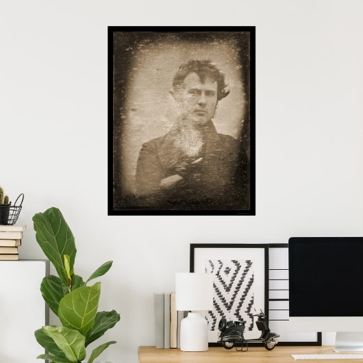 First Light Photo Daguerreotype 1839 ポスター (ホームオフィス)