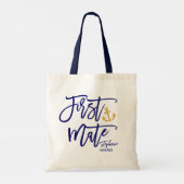 First Mate | Nautical Maid of Honor トートバッグ (裏面)