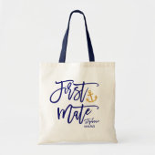 First Mate | Nautical Maid of Honor トートバッグ (正面)