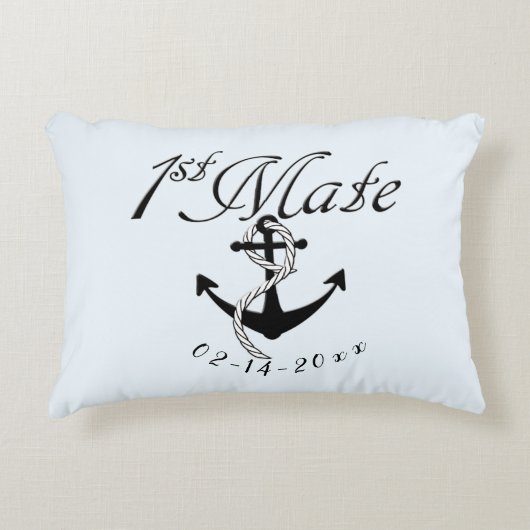 First Mate withいかり アクセントクッション (正面)