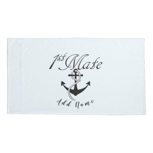 First Mate withいかり 枕カバー (裏面)