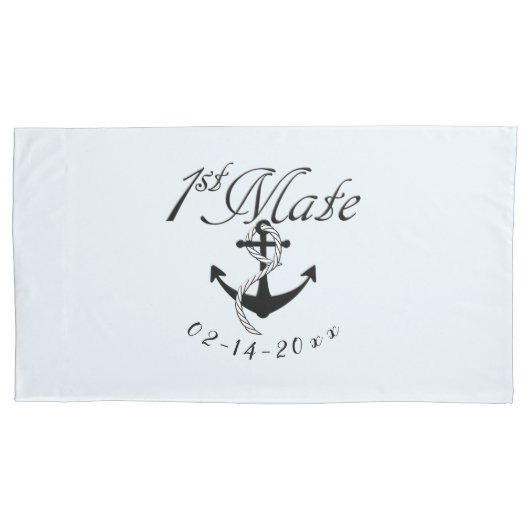 First Mate withいかり 枕カバー (正面)