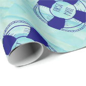 First Mate with Life Preserver ラッピングペーパー (ロールコーナー)