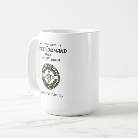 First Mission  コーヒーマグカップ (正面左)