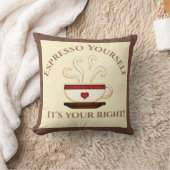 First Modification: Espresso Yourself クッション (ブランケット)