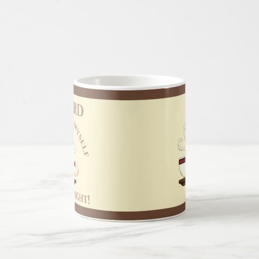 First Modification: Espresso Yourself コーヒーマグカップ (中央)