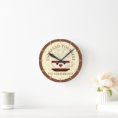 First Modification: Espresso Yourself ラウンド壁時計 (ホーム)