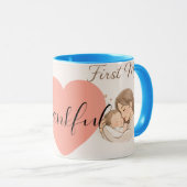 First Mom Mug – Sentimental Gift for New Mothers マグカップ (正面右)