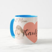 First Mom Mug – Sentimental Gift for New Mothers マグカップ (正面左)