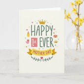First Mother Day Celebration Card カード (黄色い花)