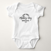 First Mother Day Shirt 2025、Our First Mothers Day