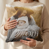 First Mother’s Day Mom Baby Photo Keepsake Gift クッション