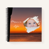 First Mother’s Day Notebook – Sunset Design  ノートブック (正面)
